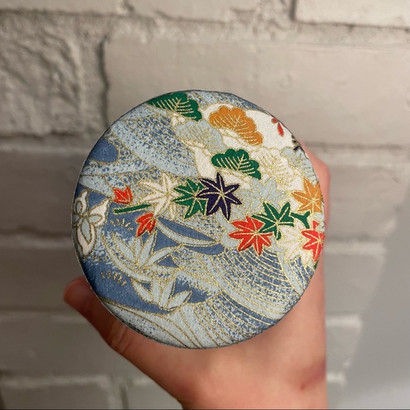 π2 FOR $22π Beautiful Japanese Washi wrapped tea tin π΅ - Picture 2 of 5